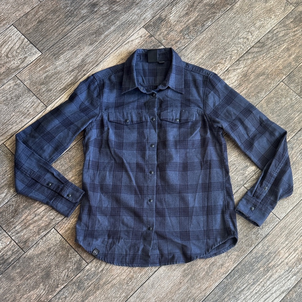 Storm Blue Checkered Shirt